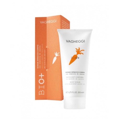 exfoliante corporal ecológico línea bio+ de vagheggi