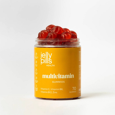 Gominolas multivitamínicas Jelly Pills con vitaminas y minerales para vitalidad diaria